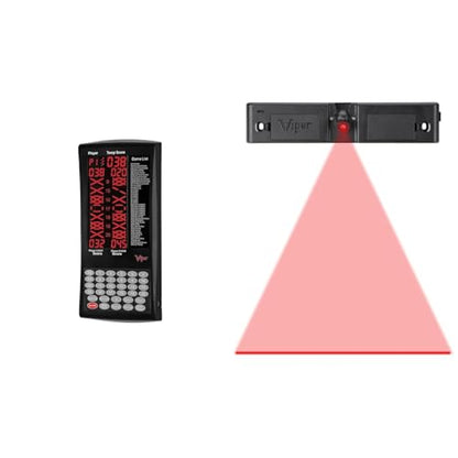 Viper ProScore Digital Dart Scorer Electronic Dartboard Scoreboard for Up to 8 Players, with 40 Game & Viper Laser Throw/Toe Line Marker, Battery Operated