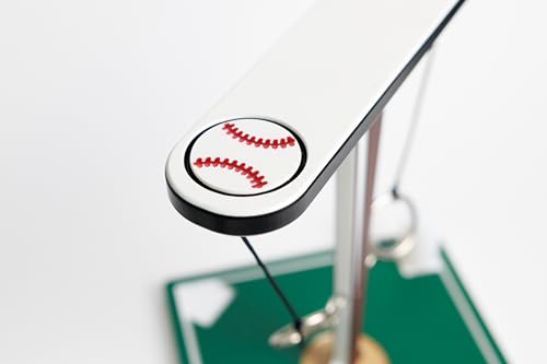 Noble Heritage Baseball T Hook & Ring Toss Game – Made in USA | Family Game Night, Baseball Fans, Backyard BBQs, Sports Parties | Easy Setup & Storage | Durable & Eco-Friendly | Great Gift Idea