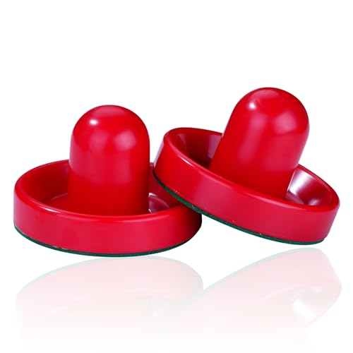 Air Hockey Pucks and Paddles,Air Hockey Strikers Pushers Air Hockey Table Replacement Accessories - color: Green