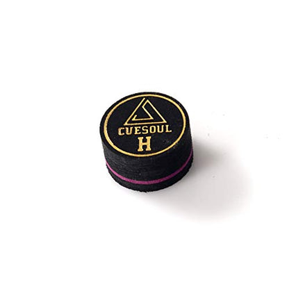 CUESOUL Cue Tips-Pool Cue Tip/Snooker Cue Tip/Glue on Tip - color: Pool cue tip-Mix hardness
