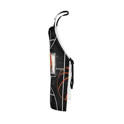 Castle Fairy Basketball Kitchen Apron - color: Basketball