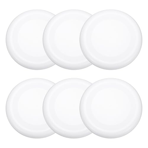 Soft Flying Disc, Sports Flying Discs All Ages Outdoor Flying Disc Training Playing Lightweight Durable - color: White