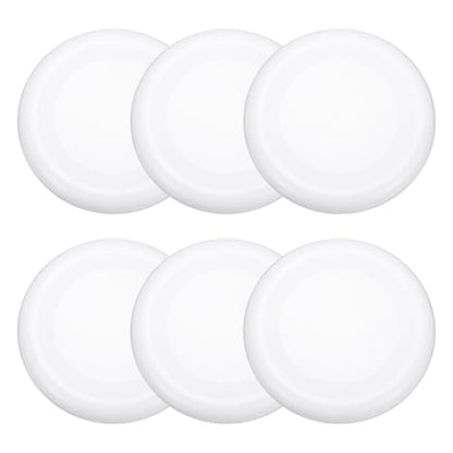 Soft Flying Disc, Sports Flying Discs All Ages Outdoor Flying Disc Training Playing Lightweight Durable - color: White
