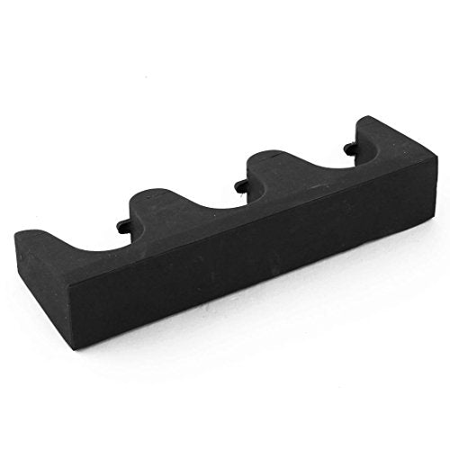 Ruilogod Rubber Snooker Table Billiard Wall Mounted 3 Cue Sticks Rack Holder Pool Black (id: 4e0 144 724 f58 33a