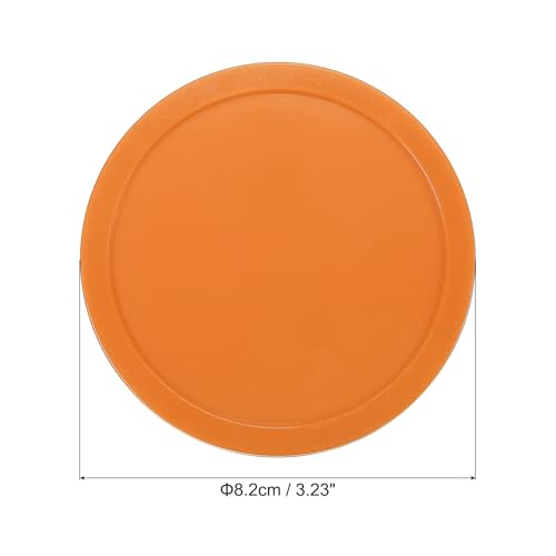 PATIKIL Air Hockey Pucks Air Hockey Heavy Replacement Game Table - color: Orange
