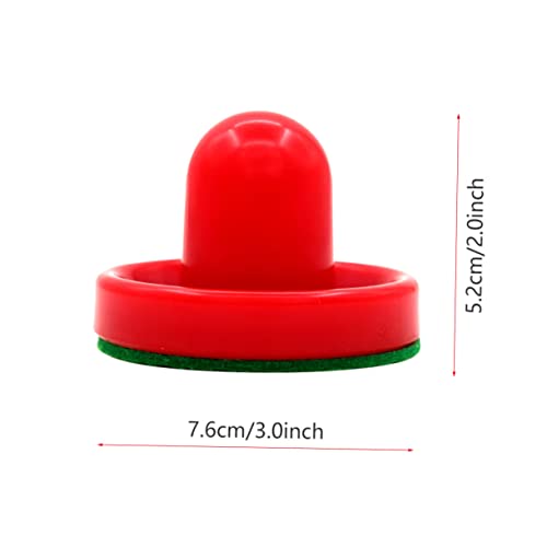 1set Air Hockey Pucks Ergonomic Paddles and Hockey Discs Indoor Game Accessory for Family Fun and Entertainment Includes and Paddles