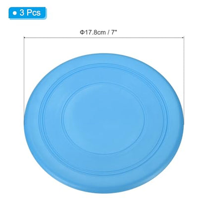 PATIKIL Flying Disc, Flying Discs Soft Waterproof for Dog Outdoor Playing Sport Game - color: Blue