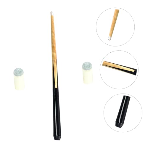 Short Pool Cue Stick Lightweight Wood Billiard Rod for Beginners Easy Grip Comfortable Handle for Home Bar Table Use