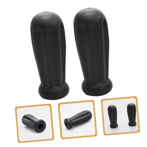 Vaguelly 2pcs Foosball Table Handle Grips Plastic Rod Safety End Caps for Table Soccer Foosball Handle Replacement Parts Compact Design for Use