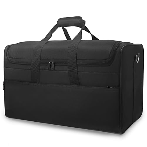 Board Game Bag- Water-Resistant Oxford Fabric with Convertible Handheld Design, 20.5" L x 13" W x 13" H, Includes 3 Elastic Box Bands