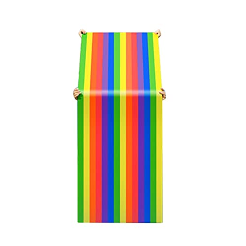 1PCS Field Day Teamwork Games Playing Run Mat, Adult Kids Outdoor Carnival Activity Group Collaboration Game (Color : 3#, Size : Kids-4M/13FT) - color: 3#, size: Kids-4M/13FT