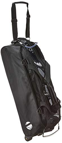 Vise Three Ball Tote Roller Bowling Bag - color: Black