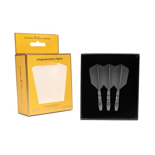 CUESOUL ROST T19 Integrated Dart Shaft and Flight Slim Shape M Size 28mm - color: Grey