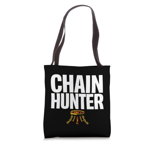 Disc Golf Chain Hunter Frolf Basket Tote Bag