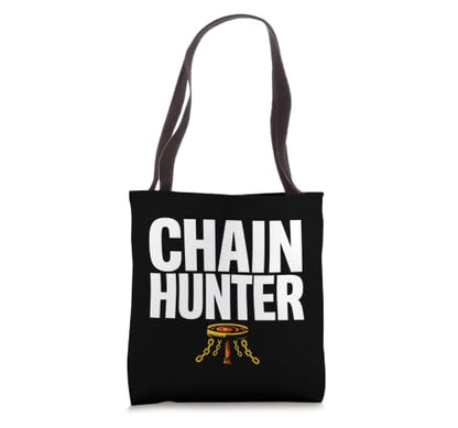 Disc Golf Chain Hunter Frolf Basket Tote Bag