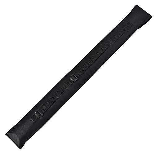 Black Billiard Cue Stick Carrying Case - 32 Inches Long Pool Cue Stick Storage Bag