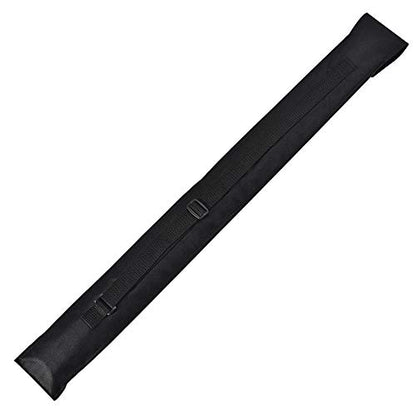 Black Billiard Cue Stick Carrying Case - 32 Inches Long Pool Cue Stick Storage Bag