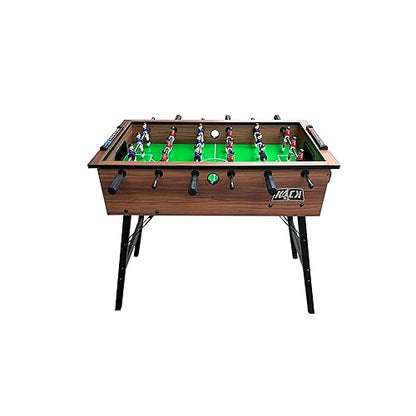 KICK Rattler 36" Foosball Table – Portable Indoor Game Table - color: Brown