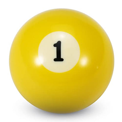 Karlak 52.5mm Adult Billiard Ball P Ball Set Full Size American Standard Billiard Ball Set 16 Ball Durable Synthetic Resin P Ball