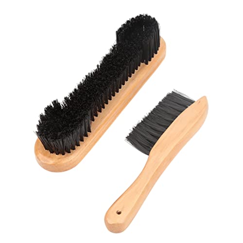 2pcs Billiards Pool Table Rail Brush Set for Cleaning Table Bed & Corners
