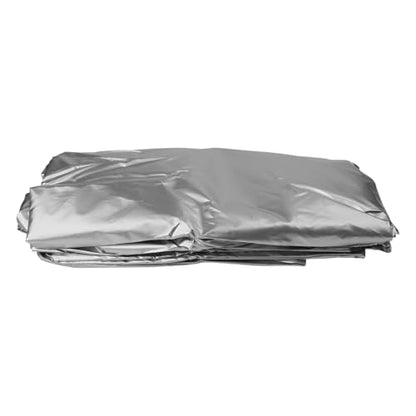 280x150cm Table Tennis Table Cover, 210D Oxford Waterproof Protective Case for Indoor Outdoor for Ping Pong Tables, Silver