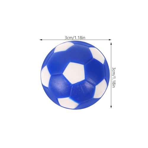 Mipcase 36mm Table Football Balls 10pcs Replaceable Soccer Game Accessories for Foosball Tables Mini Footballs for Boys and Girls Tabletop Games