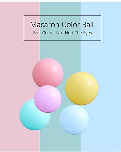 MoonxHome Ball Pit Balls for Toddlers, BPA Free Crush Proof Plastic Toy Balls for Ball Pit, Children's Pool Water Toys, Macaron Ocean Balls for Play Tent 2.15 Inch Pack of 100 200 500 800 1000 - color: M-pink&green