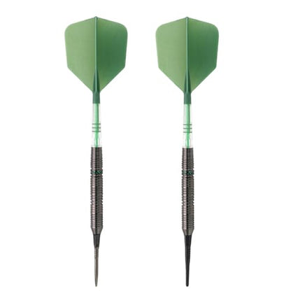 CUESOUL Engine V8 Steel Tip 90% Tungsten Dart Set with GEM Stone Finished and Unifying ROST T19 Carbon Flight 18/20/22g