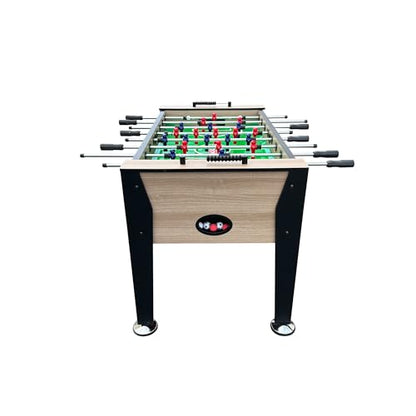 KICK Hades 55" Foosball Table – Professional Full-Size Indoor Game Table - color: Brown