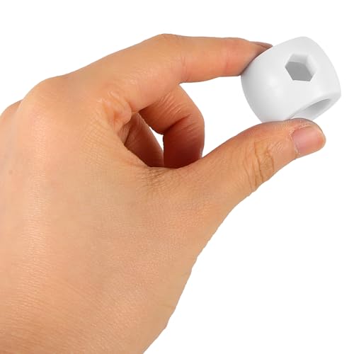 MAGICLULU 8pcs Foosball Rod Bearings Table Soccer Rod Stop Rings Plastic Foosball Goal Positioners Replacement Parts for Tabletop Soccer Accessories