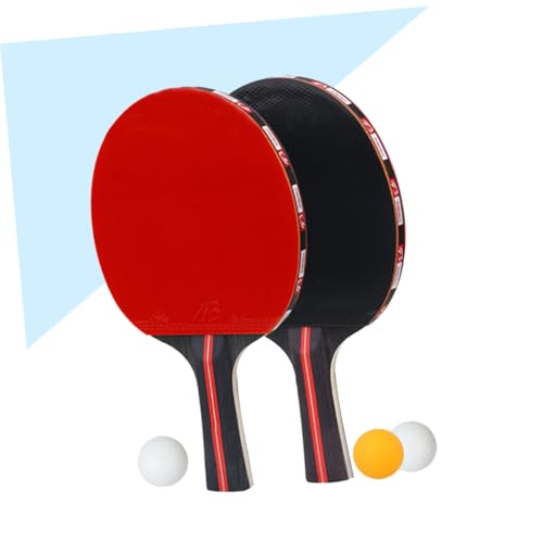 Beginner Table Tennis Racket Set Sport Pong Paddles Balls Horizontal Suit for Ages