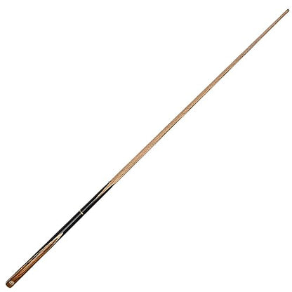 57" 3/4 Jointed Billiard/Pool/Snooker Cue Set 5 Face-Spliced Ash Shaft with A Leather Cue Case - color: Burl Butts