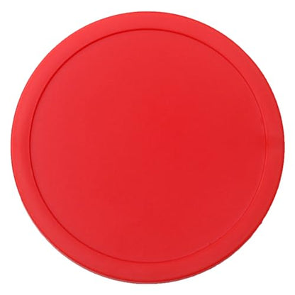 5Pcs 3inch Round Air Ice Hockey Pucks Air Hockey Replacement Pucks Heavy Hockey Tables Pucks Easy to Use Easy to Use - color: Red