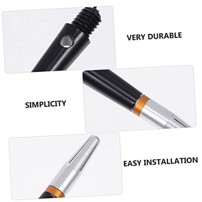 TOYANDONA 6pcs Aluminum Dart Shafts Reusable Lightweight Stems for Enhanced Performance Compatible Tip and Tip for Training and Play