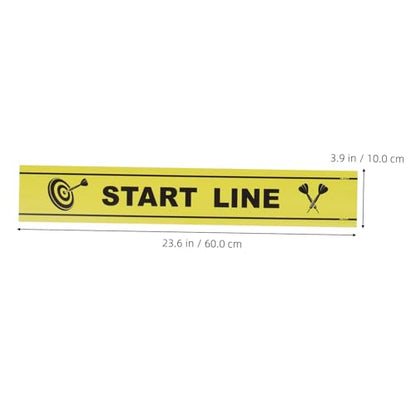 Toddmomy Game Throw Notice Marker Dart Floor Markings Line Marker Game Supplies