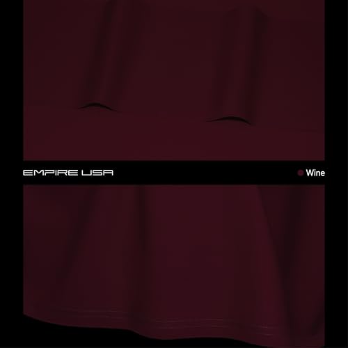 Empire USA - Billiard Worsted Speed Cloth（Felt） 7/8/9 FT - color: Burgundy, size: 7ft