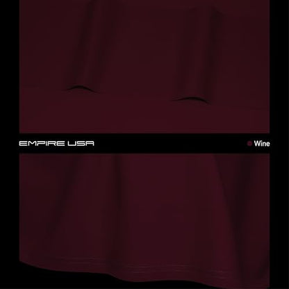 Empire USA - Billiard Worsted Speed Cloth（Felt） 7/8/9 FT - color: Burgundy, size: 7ft