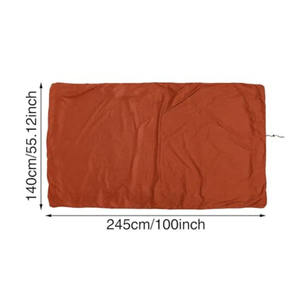 Billiards Table Dust Cover Furniture Waterproof Black Cloth Protective(Chocolate,245 * 140 * 20cm) - color: Chocolate, size: 245*140*20cm
