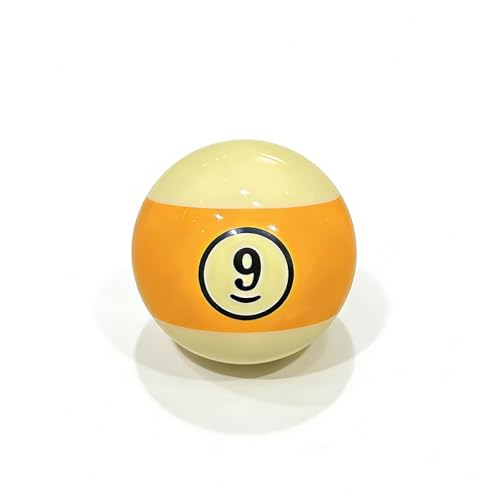 Billiard Balls Set 2-1/4 Inch Regulation Size, 16-Piece Premium Resin Pool Balls for Professional & Home Pool Table Replacement, Tournament Standard Billiard Balls(16 Resin Balls) New Grade A Crystal - style: Large Characters-Black Circle