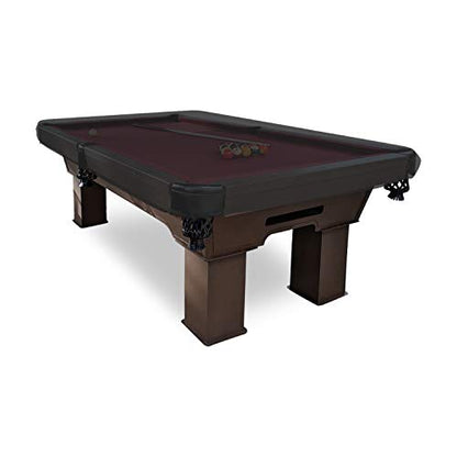 Covers & All Pool Table Cover, Made of 18 Oz Cover Tuff, Waterproof, Ideal for Extreme Weather (100" W x 56" D x 8" H, Black) - color: Black, size: 100" W x 56" D x 8" H
