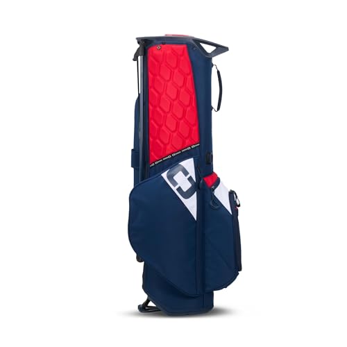 OGIO Golf Fuse 4 Stand Bag (Red/White/Blue) - color: Red/White/Blue (2025)