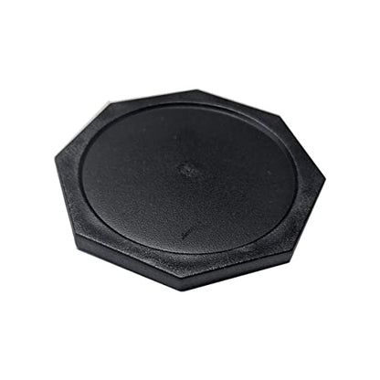 Black 8-Sided Air Hockey Puck - 2-1/4"