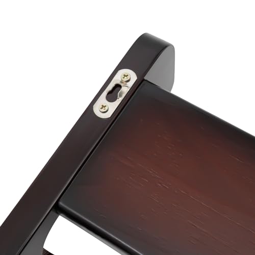 6 Sticks Pool Cue Rack, Wall Mounted Billiard Cue Holder, Modern Horizontal Pool Organizer Wooden Pool Billiard Stick Pool Table Accessories for Play Room, Home Garages, Billiard Halls