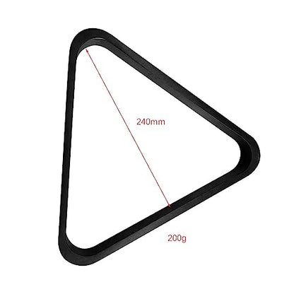Billiard Triangle Ball Rack Pool Ball Positioning Frame Equipment for 2 Inch Pool Balls Home Game Room