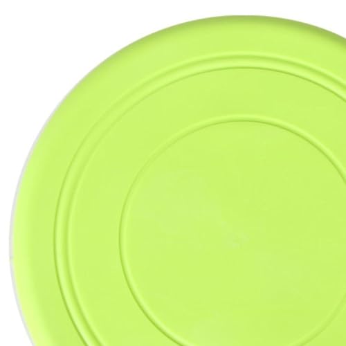 2 Pack of Kids Flying Discs for Interactive Games in Gardens and Parks - color: Green