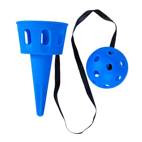 DYNWAVE Throw and Catch Set Sports and Toss Game Attention Fine Motor Skills Ball Catching Cup Ball Catch Game for Kids School Adults