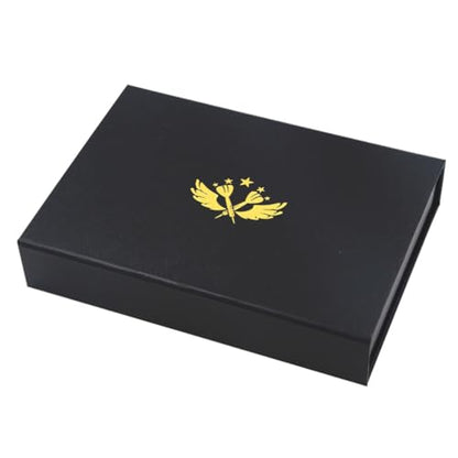 Yardwe Storage Box Hard Shell Cardboard Holder Travel Carrying Case with Foam Inserts for for Tips, Shafts and Flights