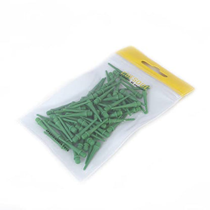 CUESOUL TOUCH-24.5mm Point Soft Dart Tip Point for Dart Tip Replacement - color: Green