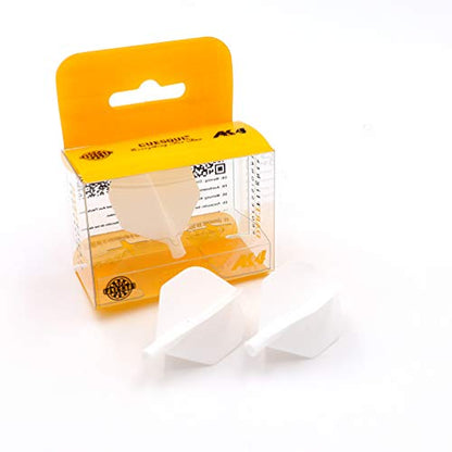 CUESOUL TERO AK4 Dart Flight Standard Shape/Shield Shape/Diamond Shape - color: Standard Shape-Solid White