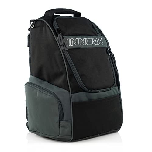 INNOVA Disc Golf 2019 Adventure Pack Backpack Disc Golf Bag - Black